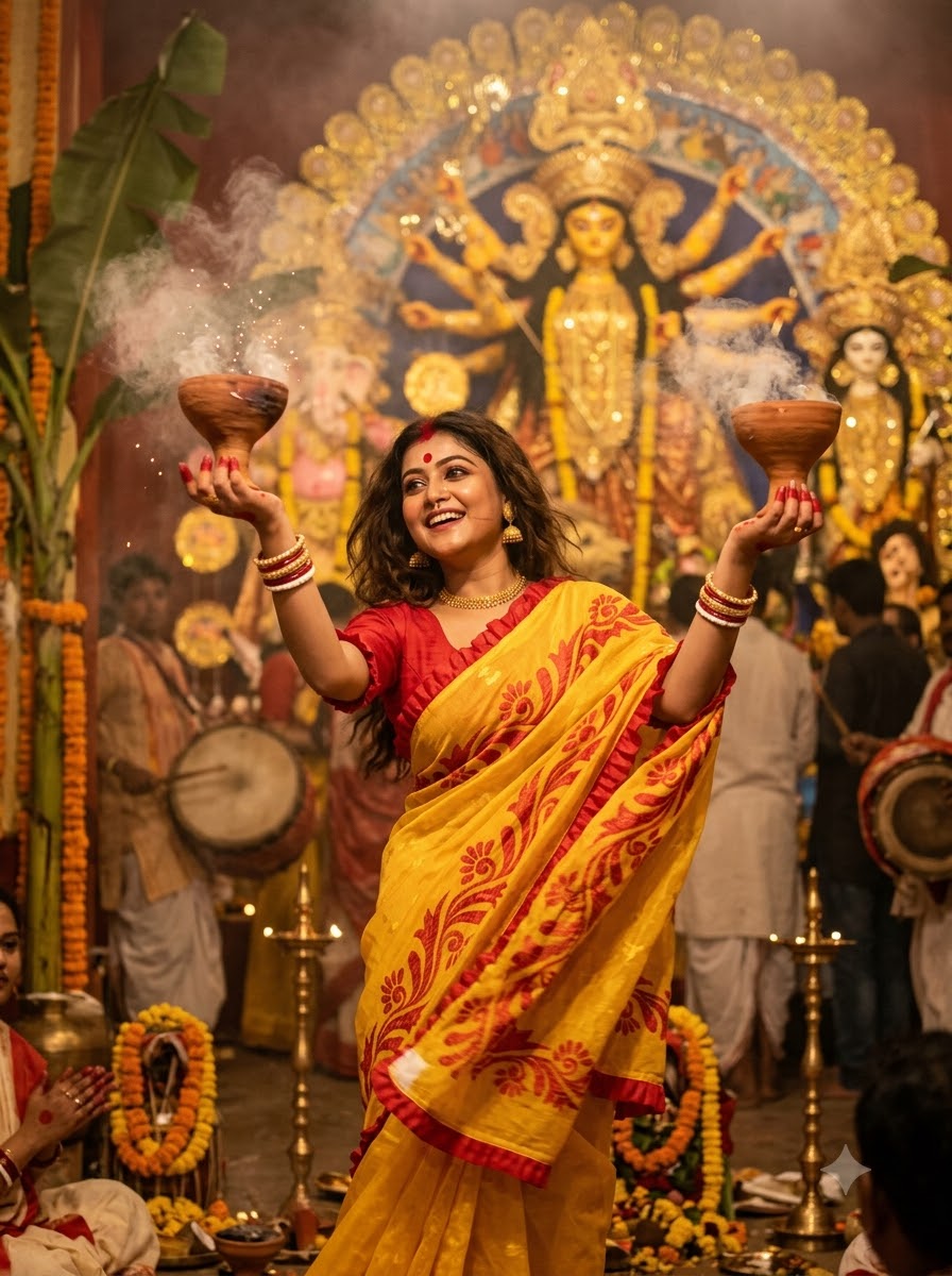 Pushpanjali Special Jamdani Saree