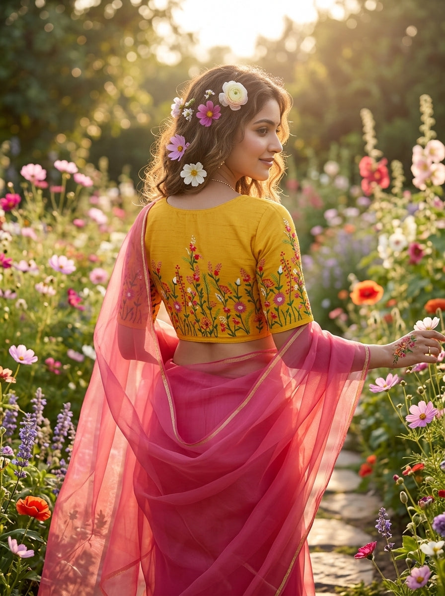 Flower Garden Princess Blouse