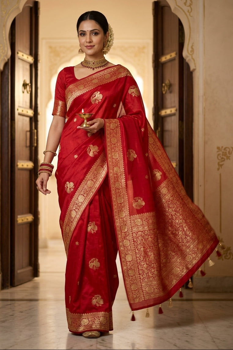 Rusmira Elegance Fancy Silk Saree