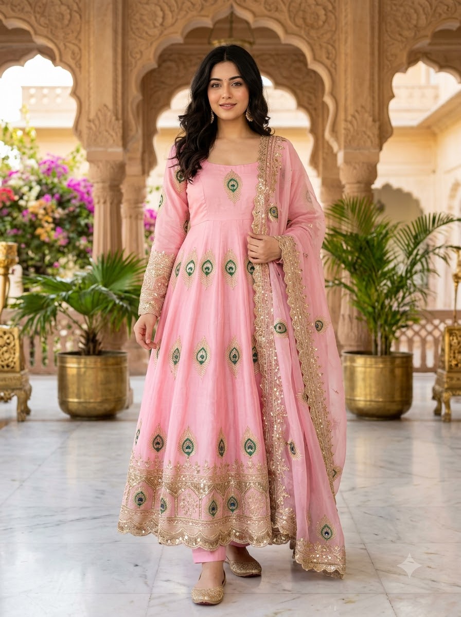 Mor Pankh Royale Gown Set