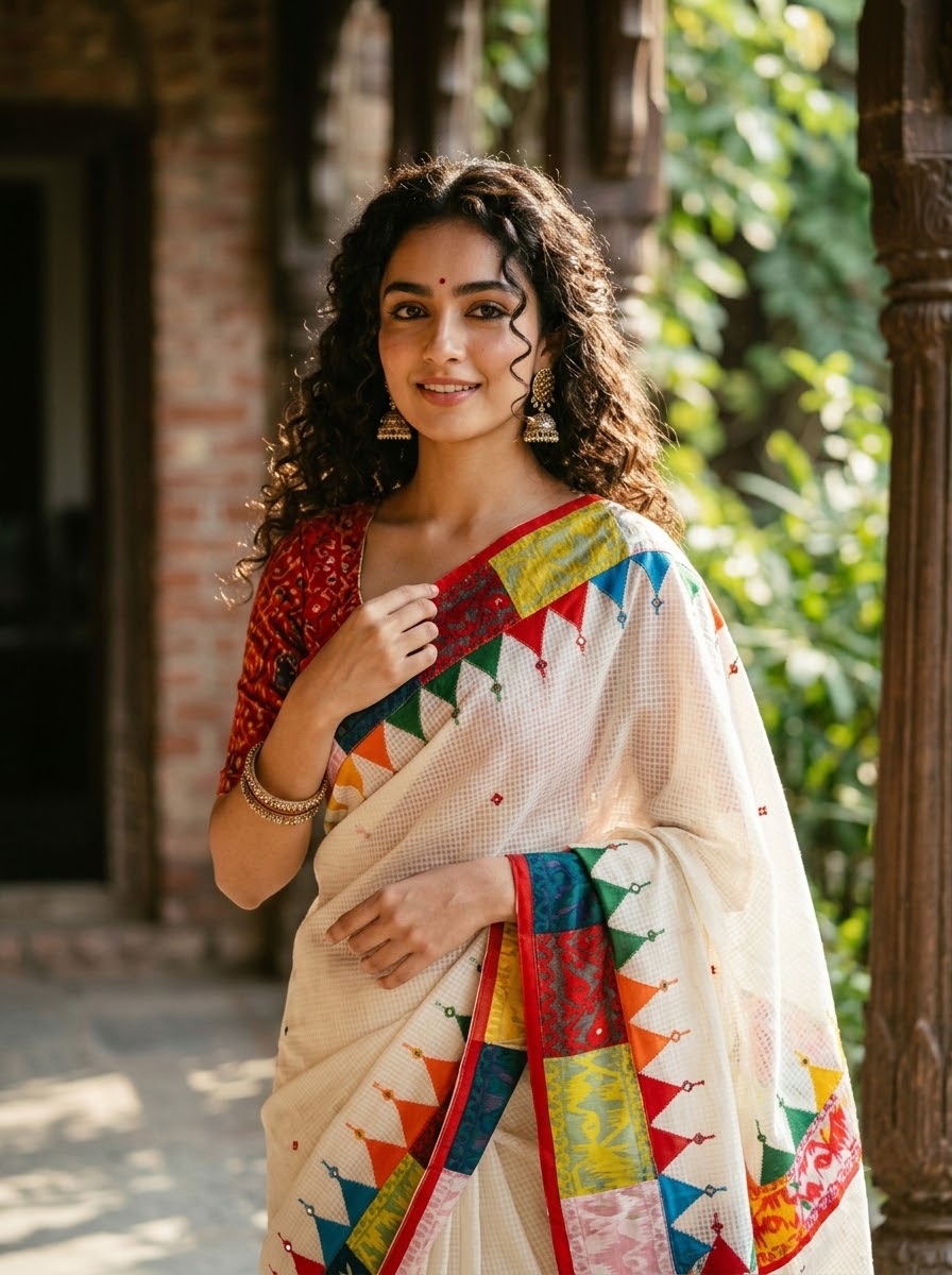 Milon – The Fusion Resham Kota Saree