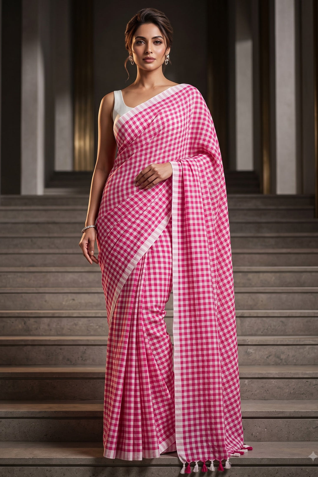 Anuradha Mul Cotton Saree