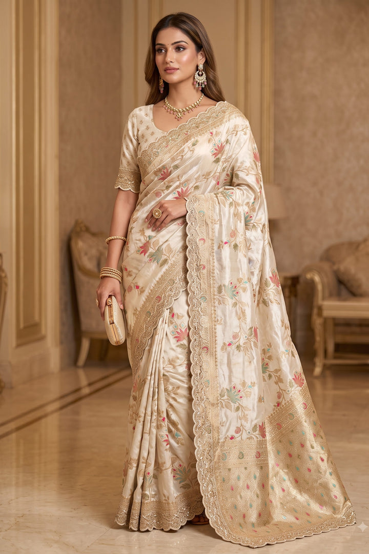Rajshree Zari Dola Silk Saree
