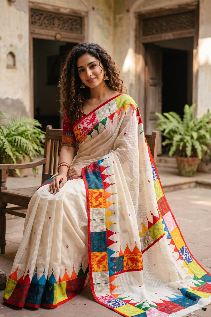 Milon – The Fusion Resham Kota Saree