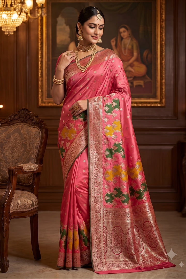 House of Grace Katan Silk Saree