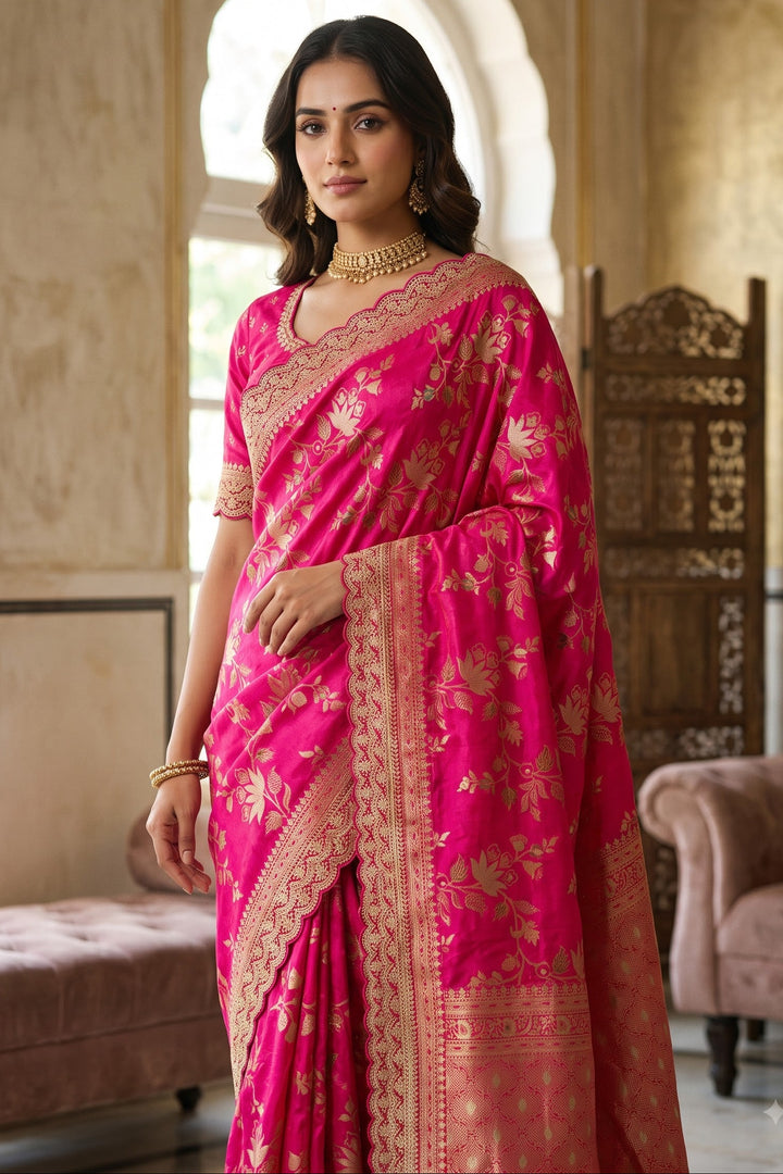 Rajshree Zari Dola Silk Saree