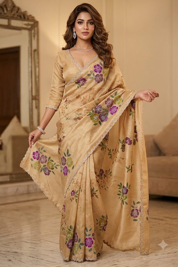 Mehergul Jarkan Issue Silk Saree