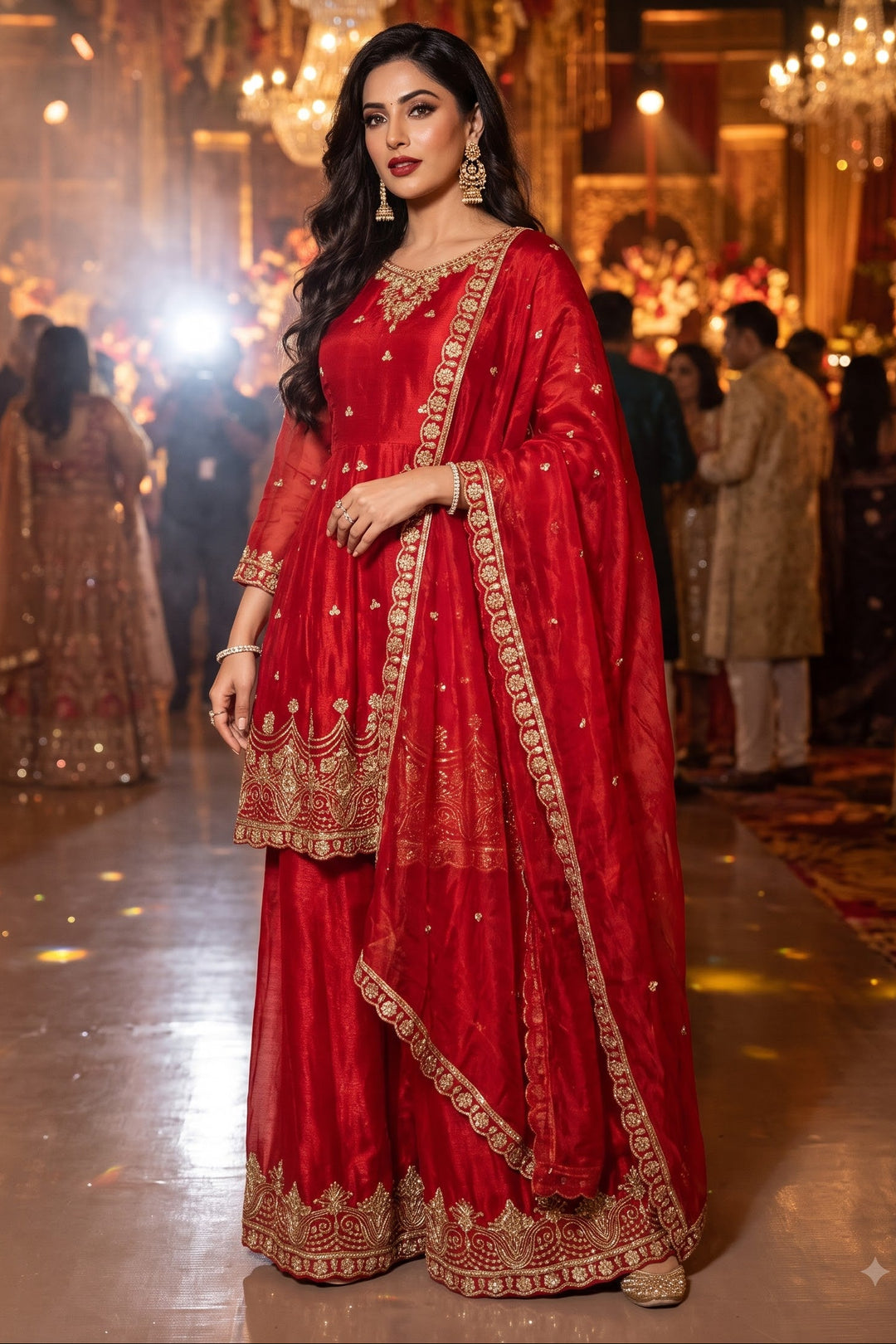 Avenelle Designer Sharara Set