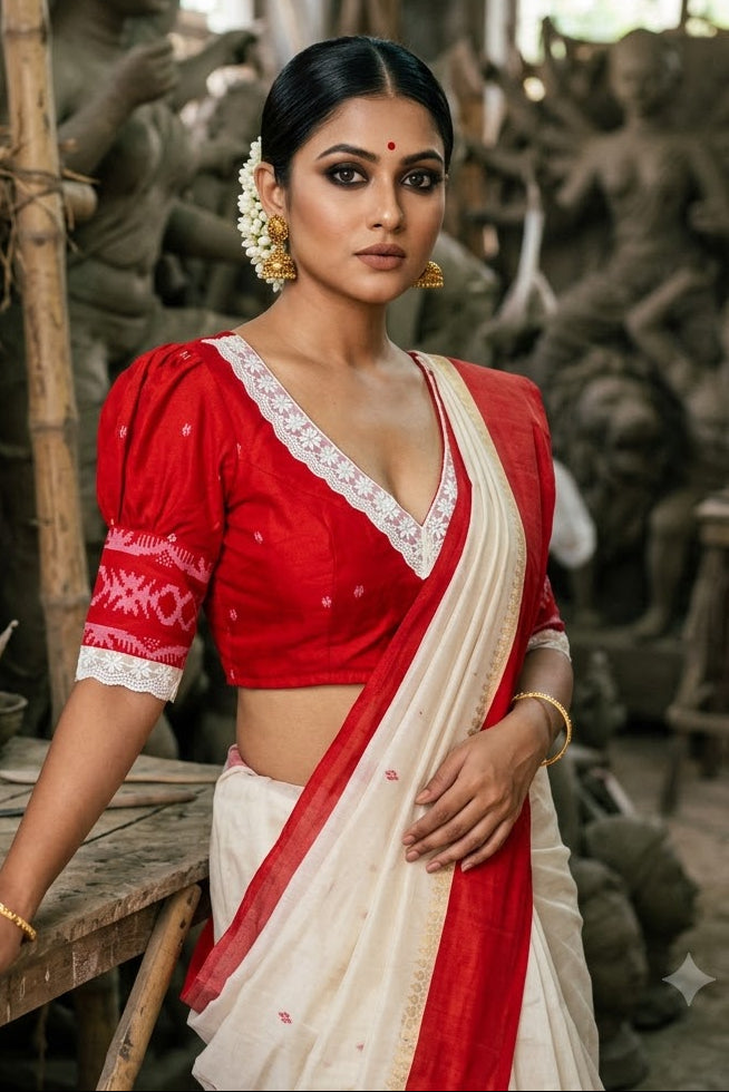The Tune of Aagomoni Designer Blouse
