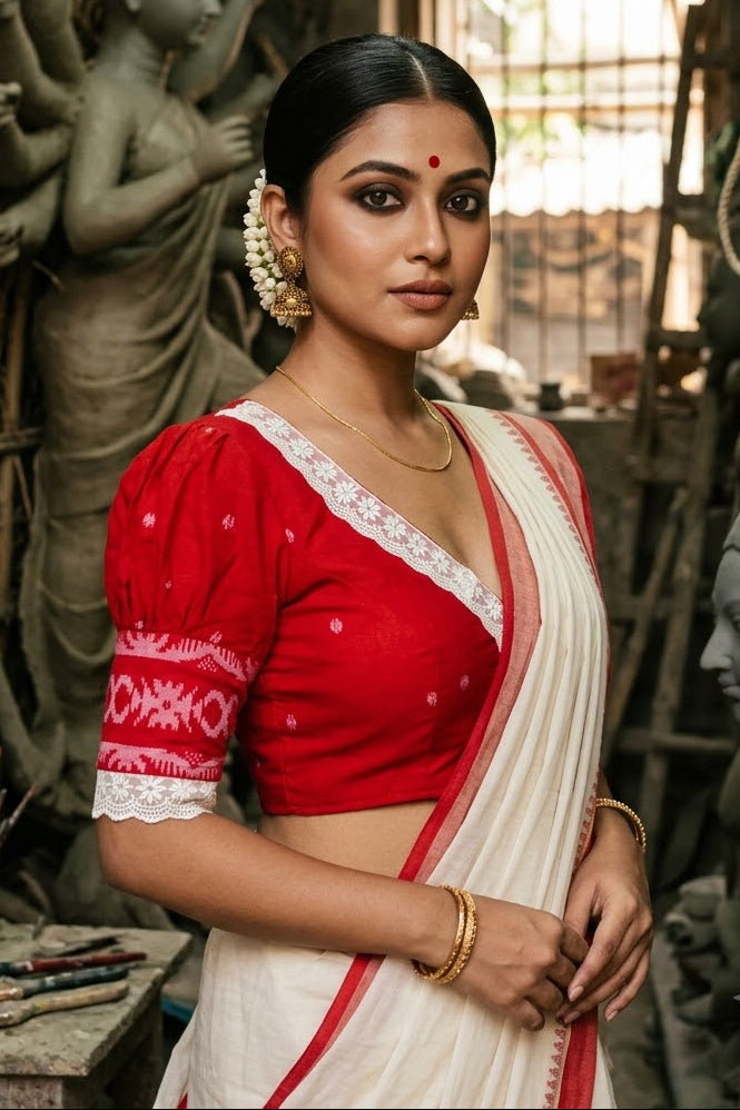 The Tune of Aagomoni Designer Blouse