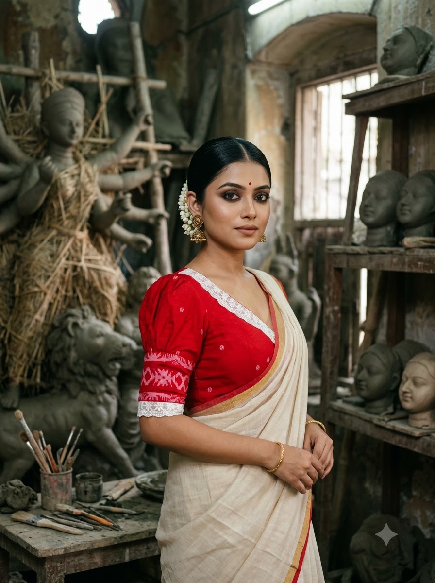 The Tune of Aagomoni Designer Blouse