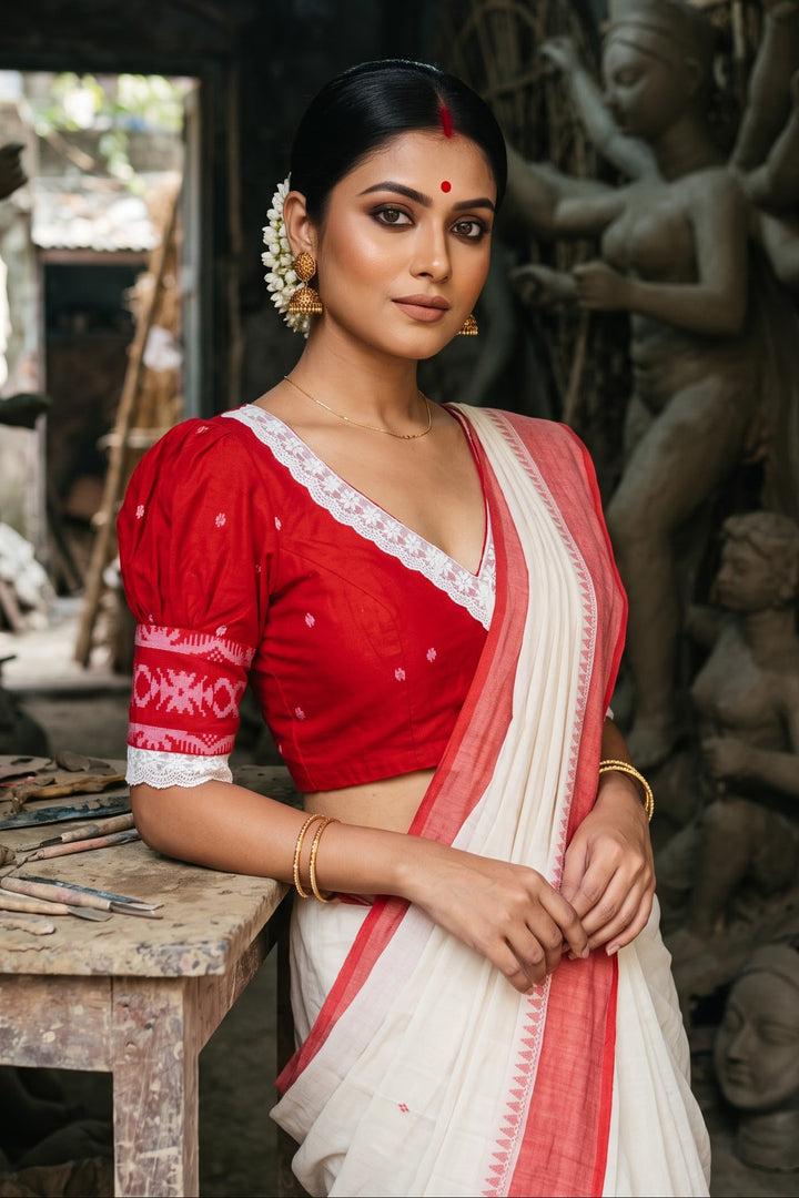 The Tune of Aagomoni Designer Blouse