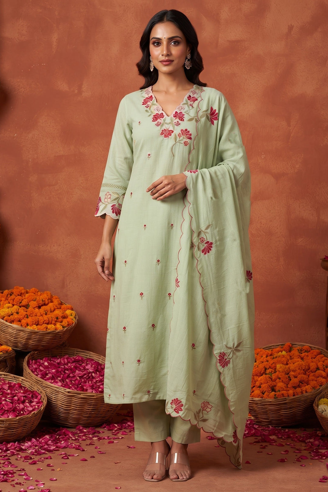 Bellora Muse - Cotton Kurti Set