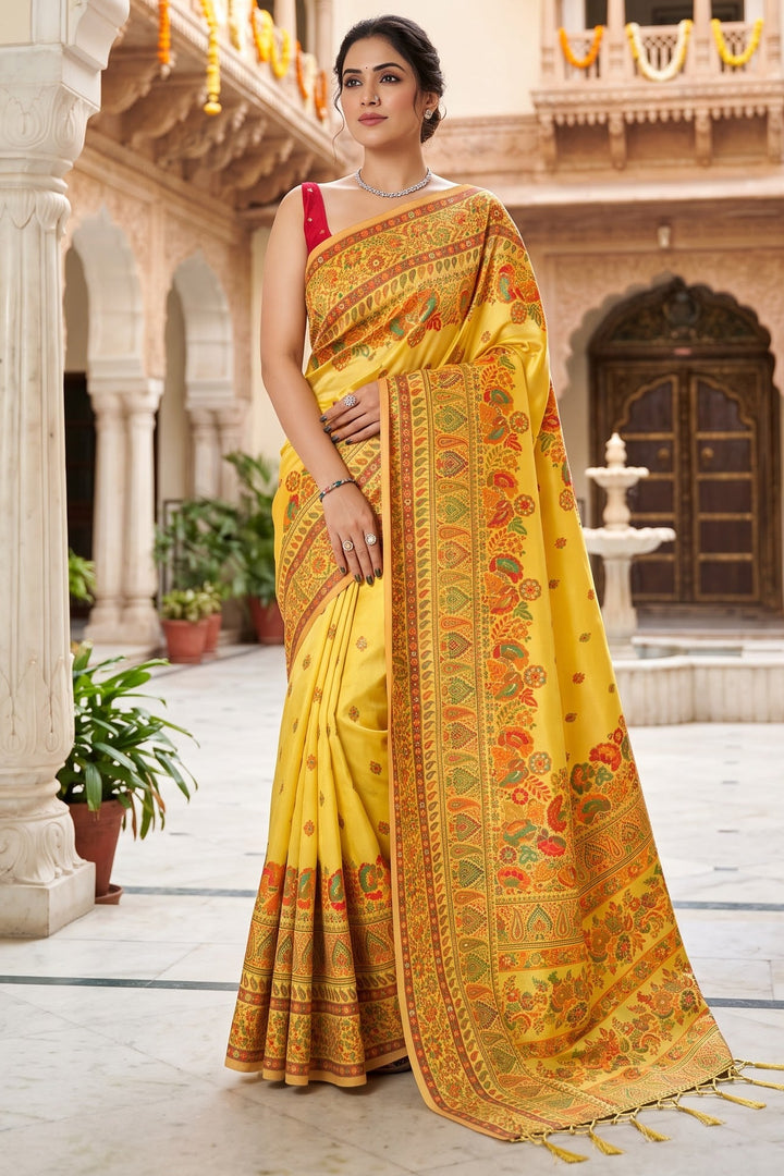 Royal Heirloom Pashmina Silk Saree