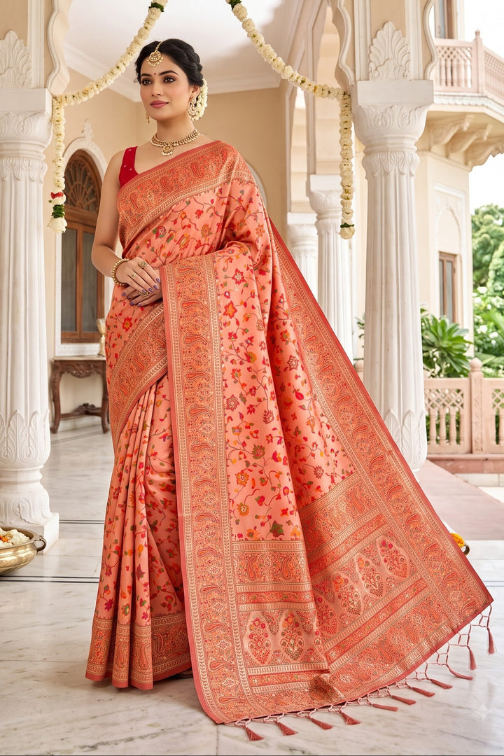 Royal Heirloom Pashmina Silk Saree