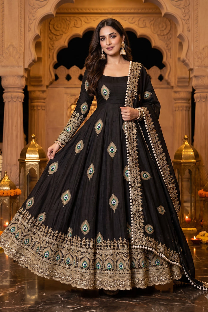 Mor Pankh Royale Gown Set