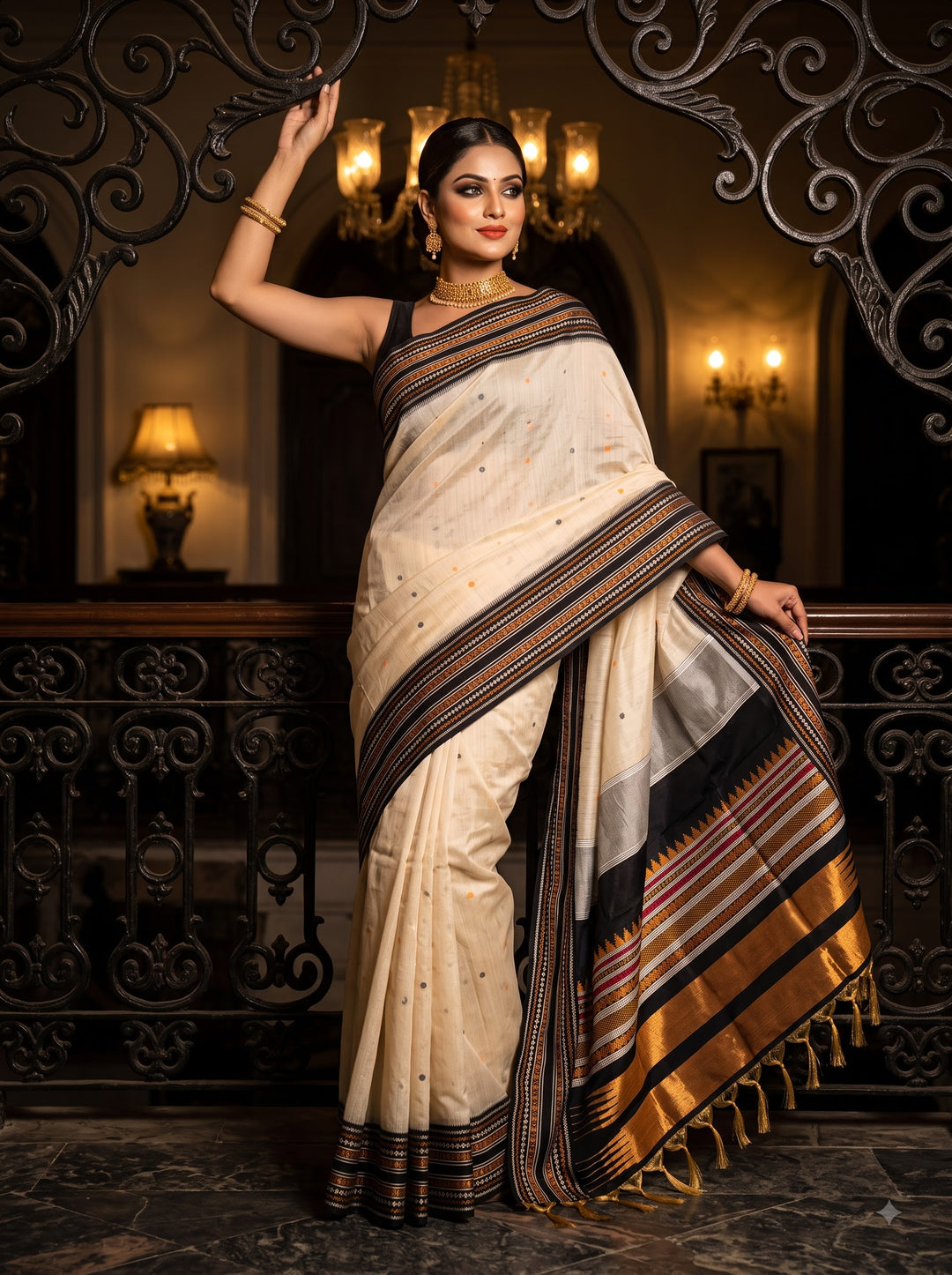 An Affair with Royalty Premium Semi Assam Silk Saree