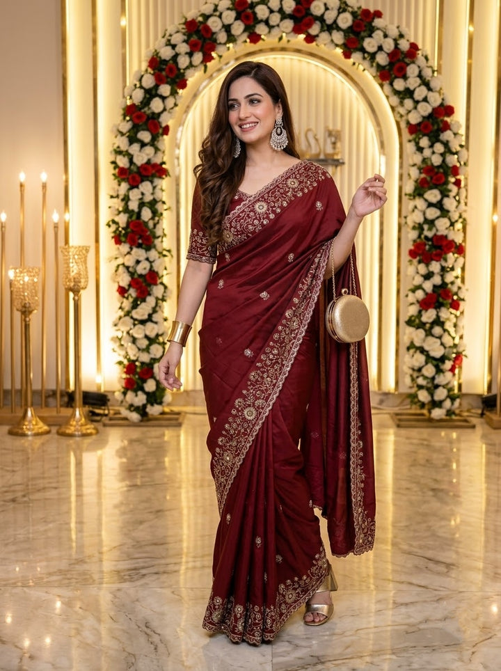 The Dream She Became – Rangoli Silk Saree