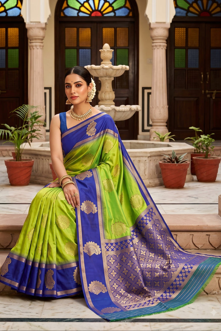 Vivienne Luxe Designer Banarasi Silk Saree