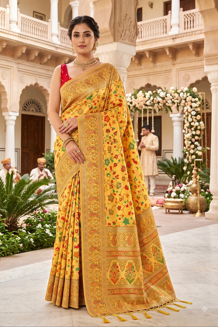 Royal Heirloom Pashmina Silk Saree