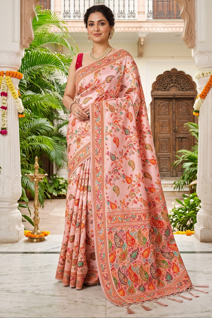 Royal Heirloom Pashmina Silk Saree