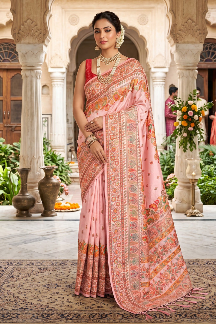 Royal Heirloom Pashmina Silk Saree