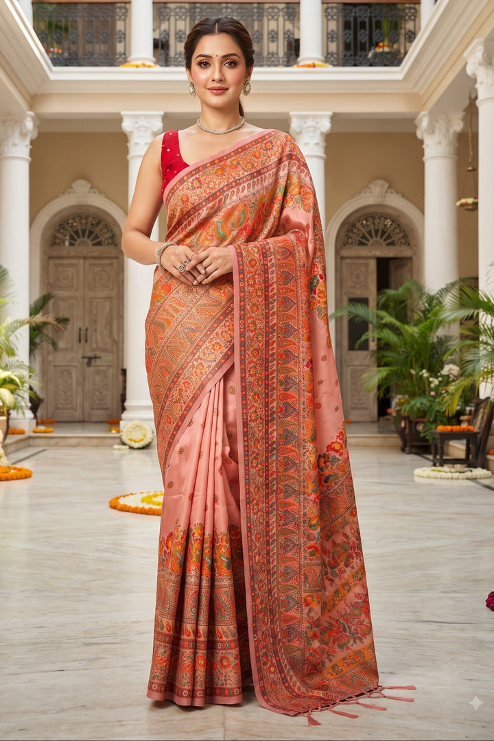 Royal Heirloom Pashmina Silk Saree