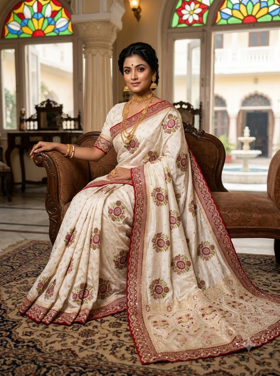 Noor-e-Banaras – Premium Dola Silk Saree