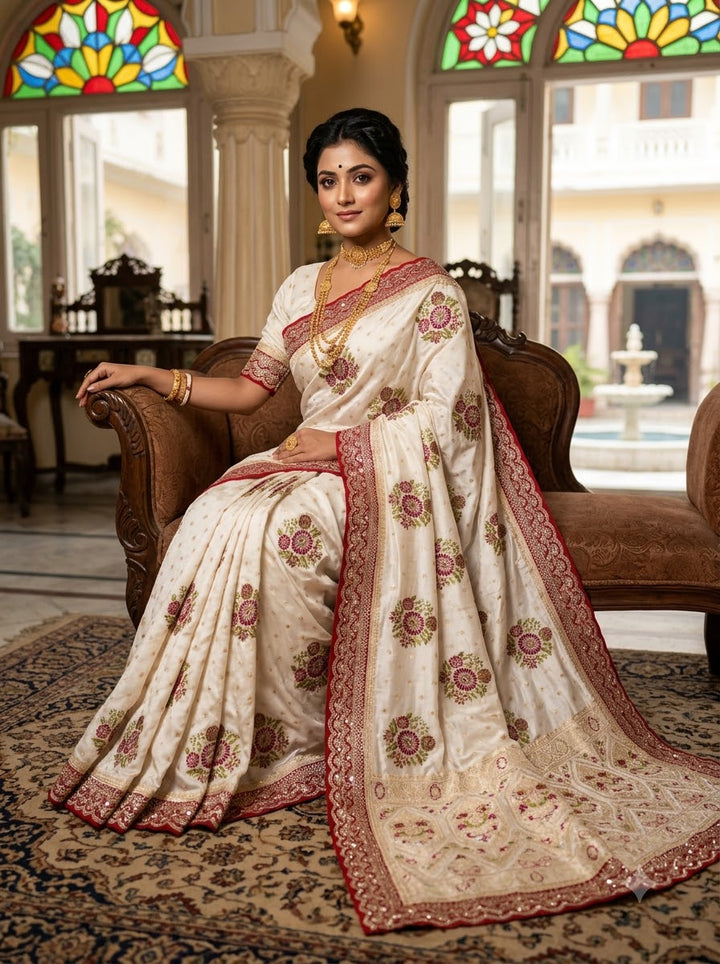 Noor-e-Banaras – Premium Dola Silk Saree