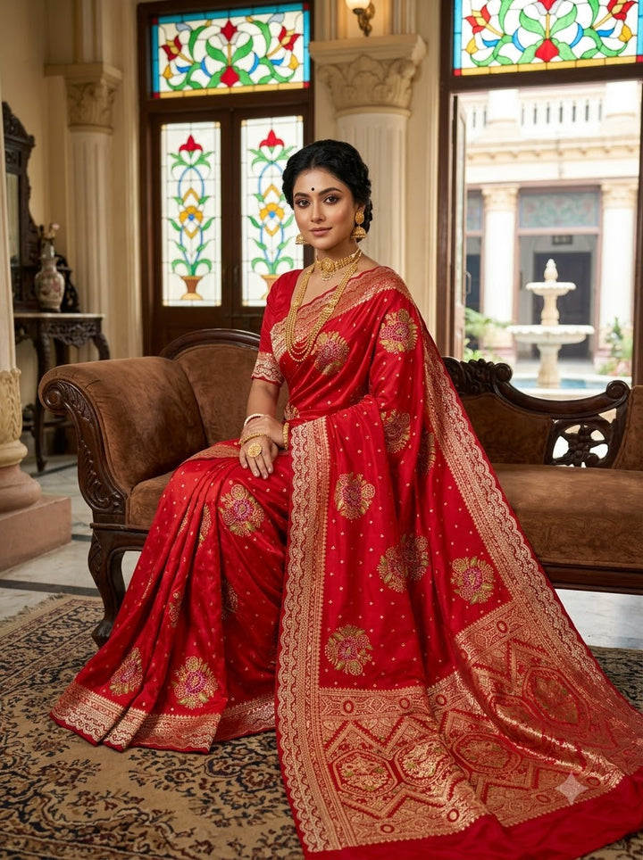 Noor-e-Banaras – Premium Dola Silk Saree