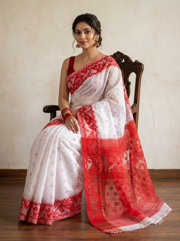 Madhabilata Jamdani Saree