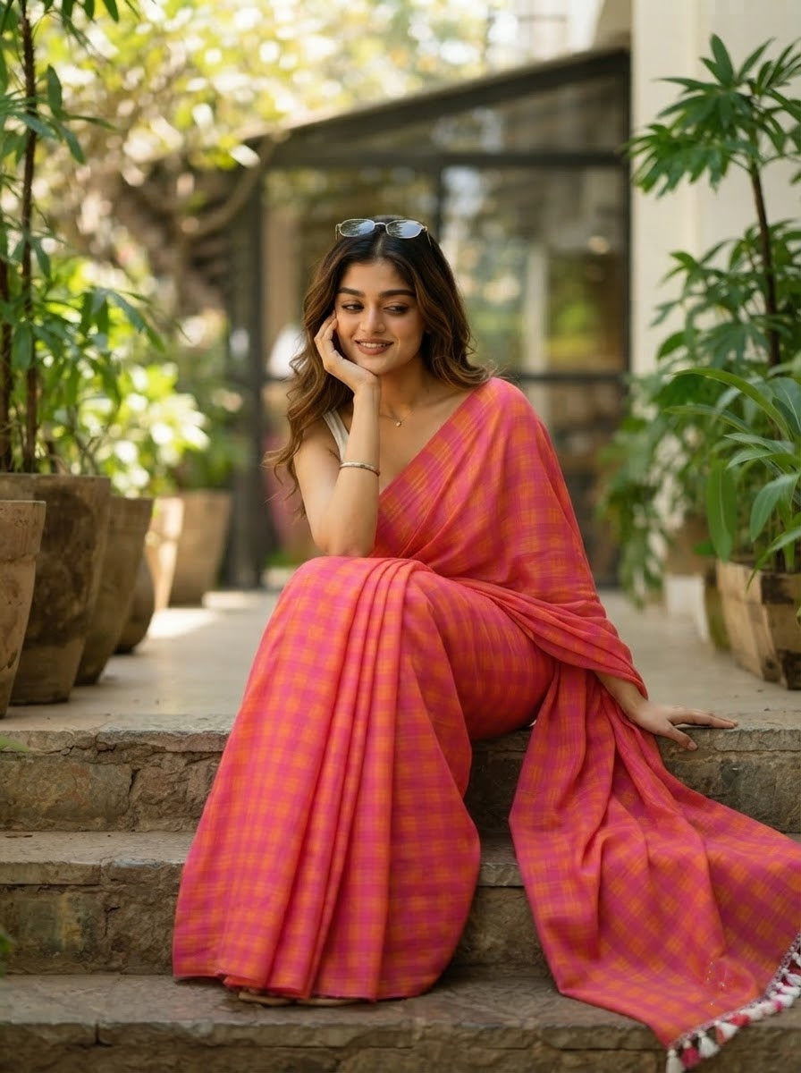Anuradha Mul Cotton Saree