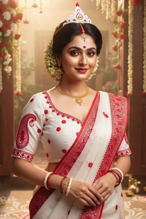Briddhi Shringar Vichitra Silk Blouse