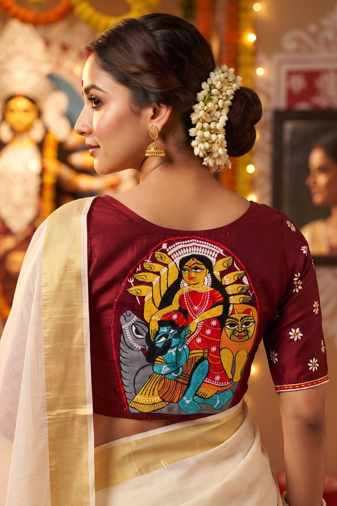 Sharodiya Shakti Designer Blouse