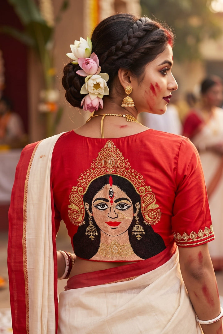 Ashtami Aradhya Designer Blouse