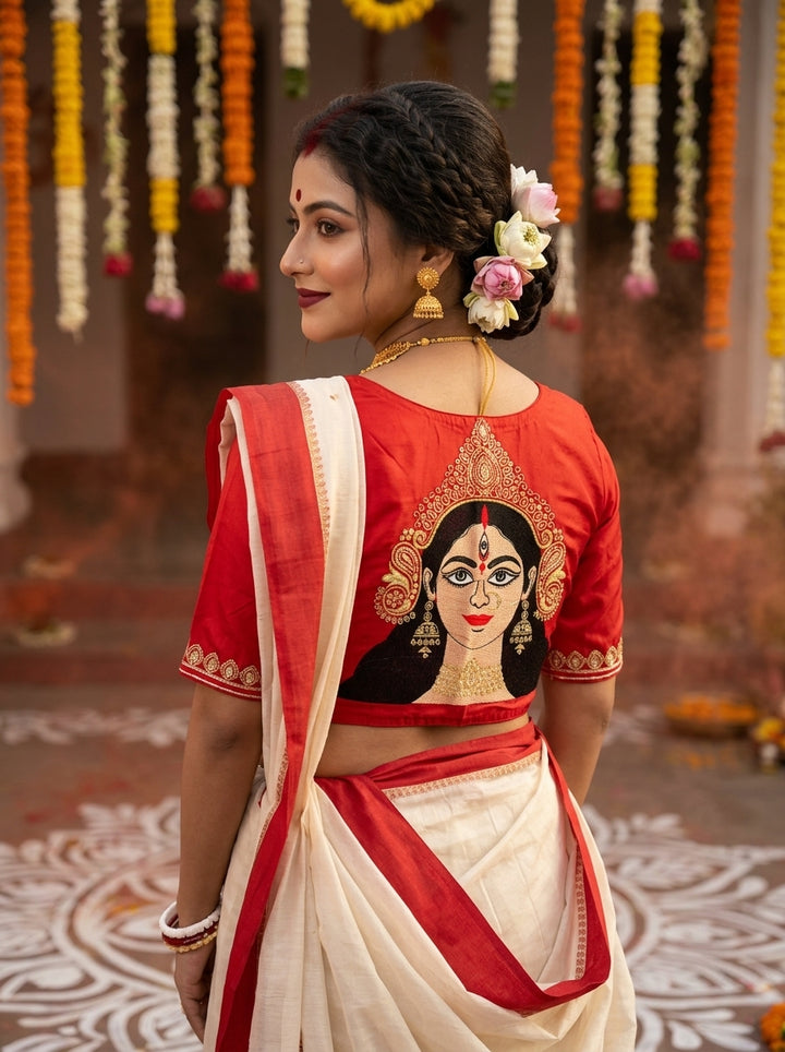 Ashtami Aradhya Designer Blouse