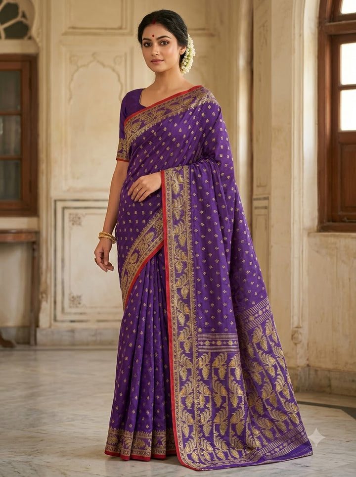 Sharod Shondhya Jamdani Saree