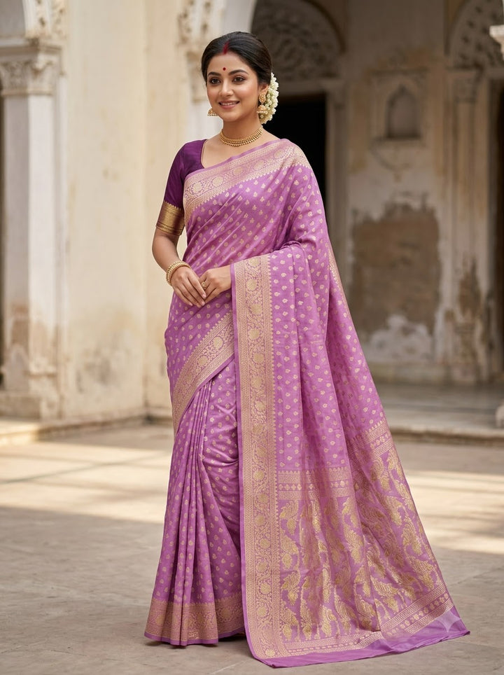 Sharod Shondhya Jamdani Saree