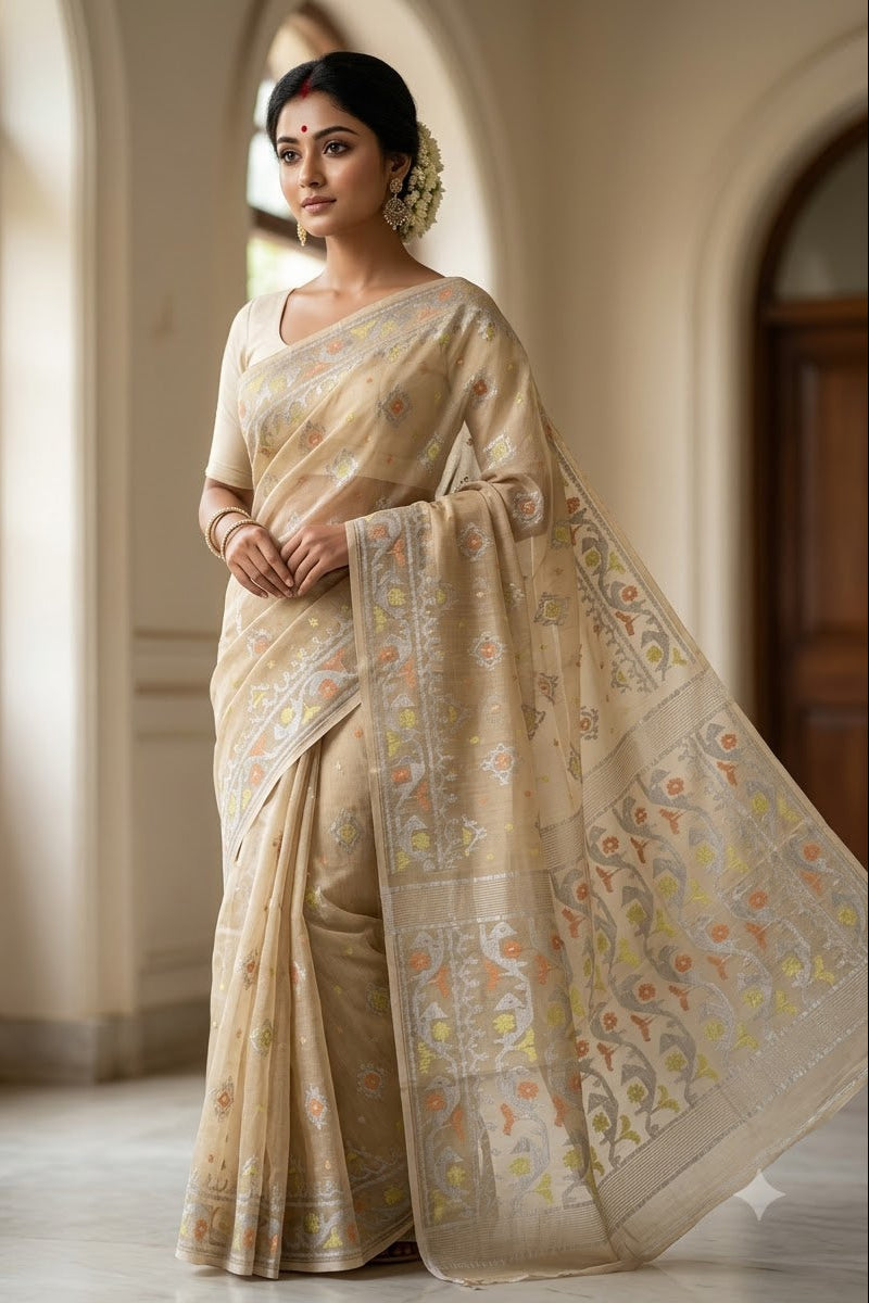 Jochhona Jamdani Saree