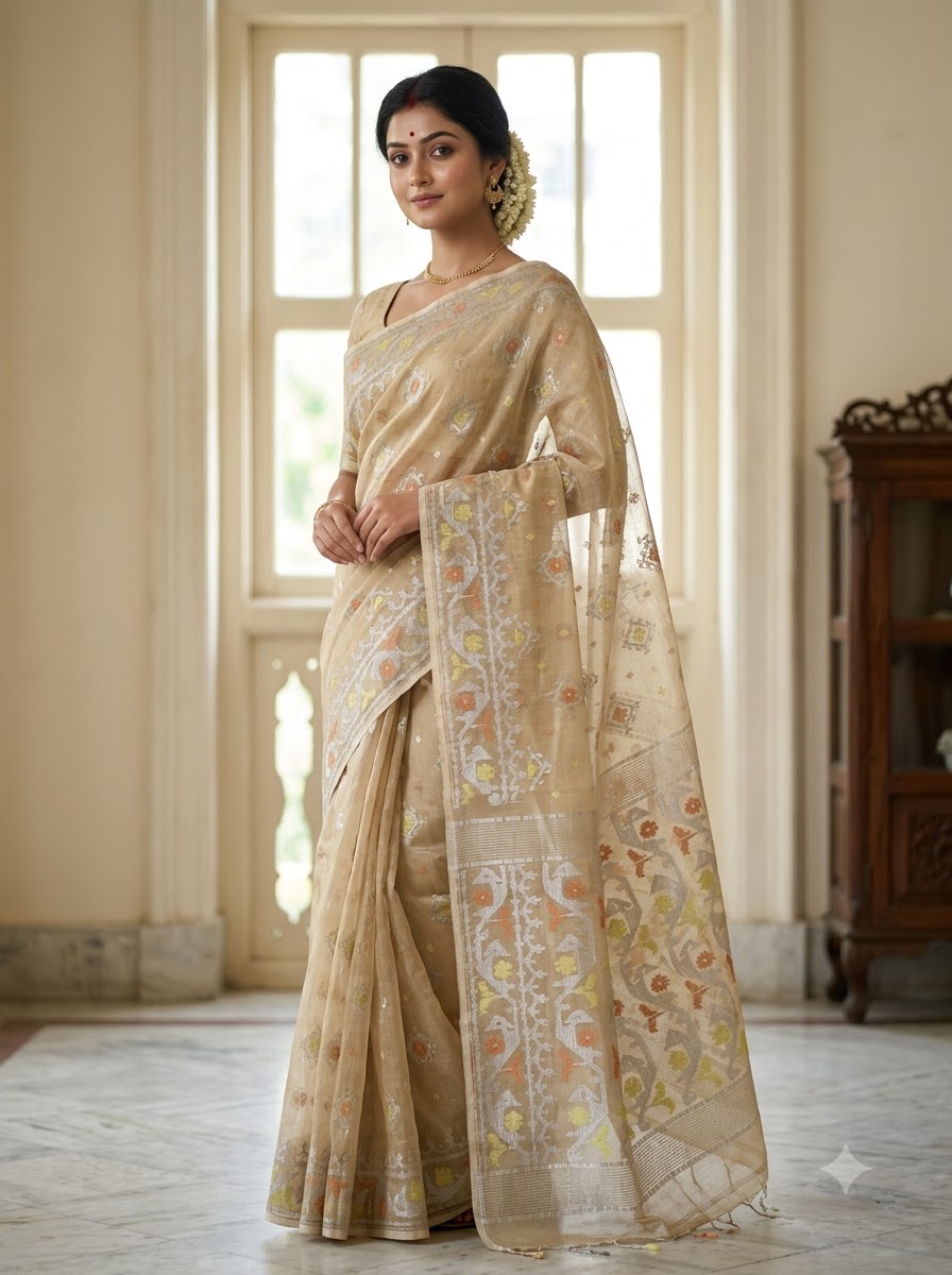 Jochhona Jamdani Saree