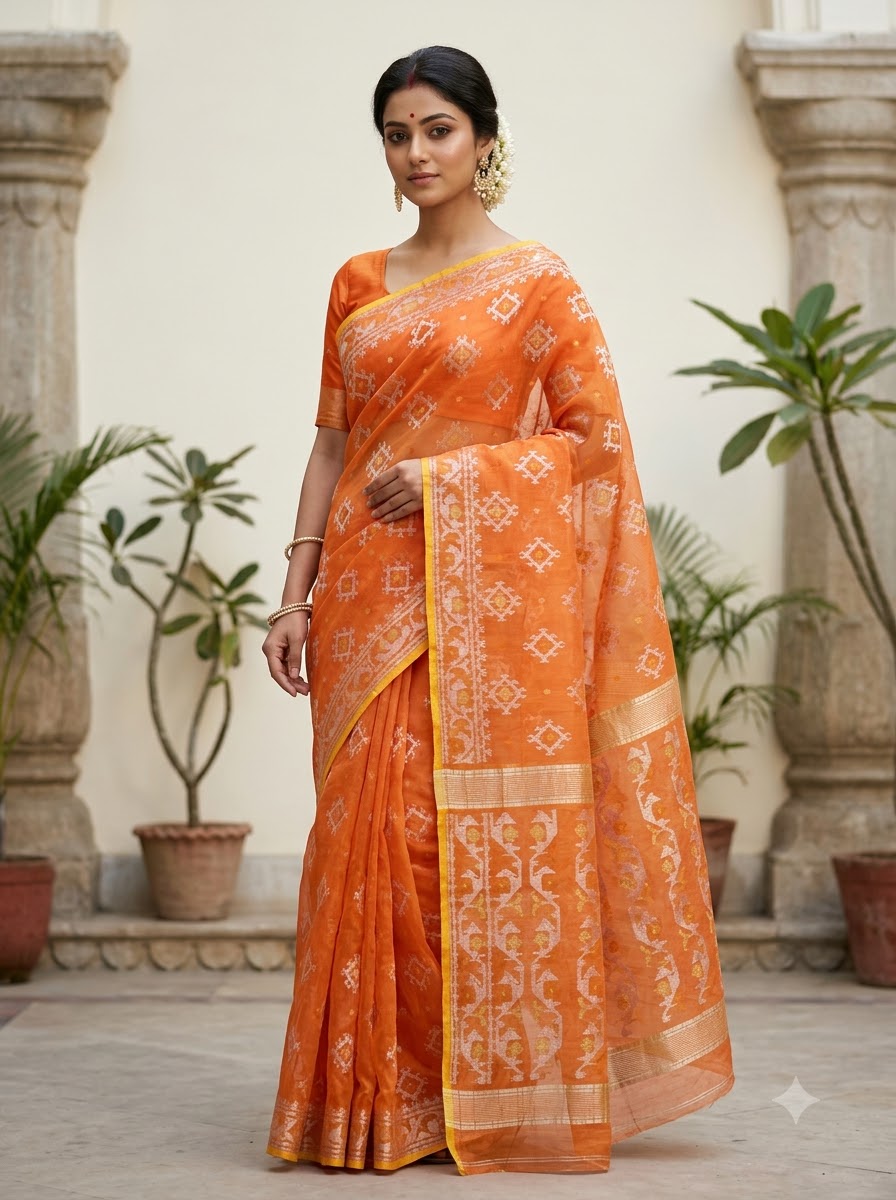 Jochhona Jamdani Saree