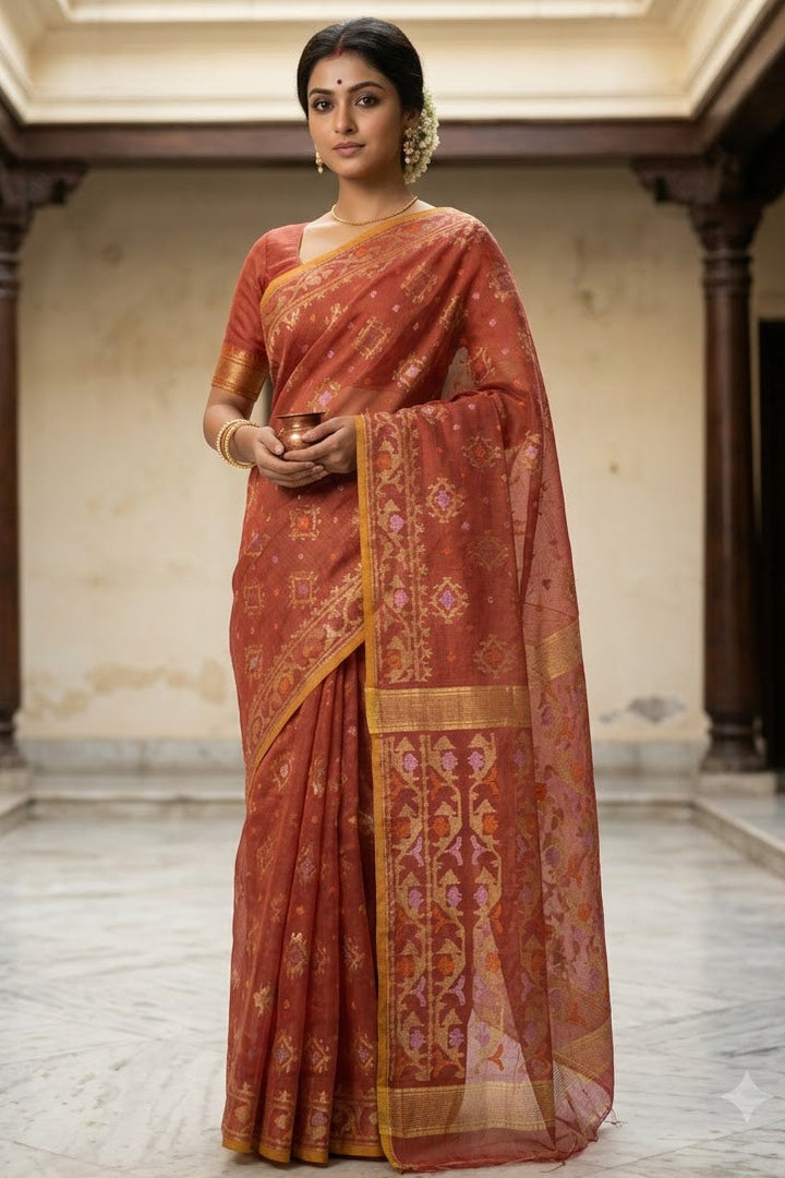Jochhona Jamdani Saree