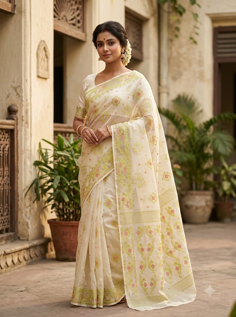 Jochhona Jamdani Saree
