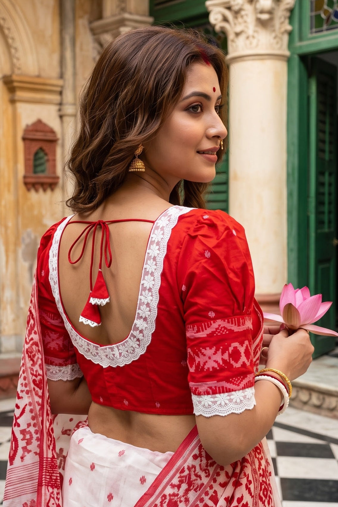 The Tune of Aagomoni Designer Blouse