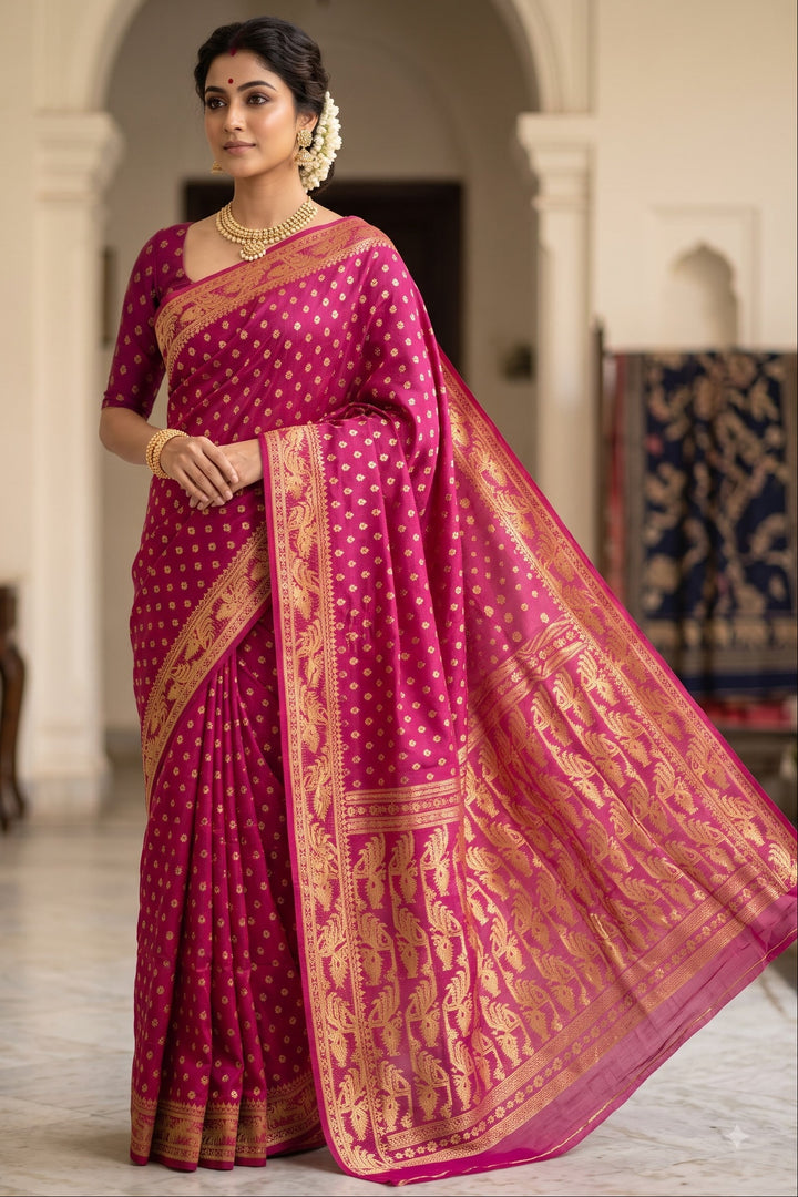 Sharod Shondhya Jamdani Saree