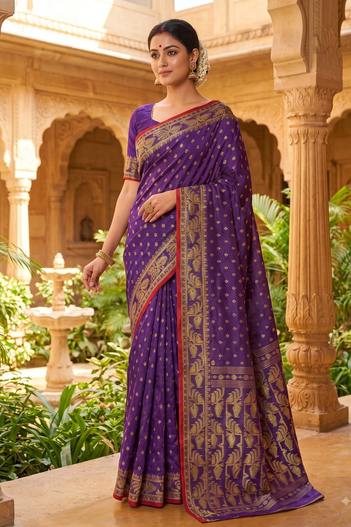 Sharod Shondhya Jamdani Saree