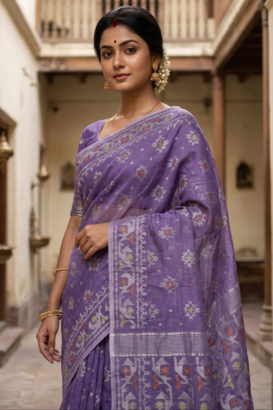 Jochhona Jamdani Saree