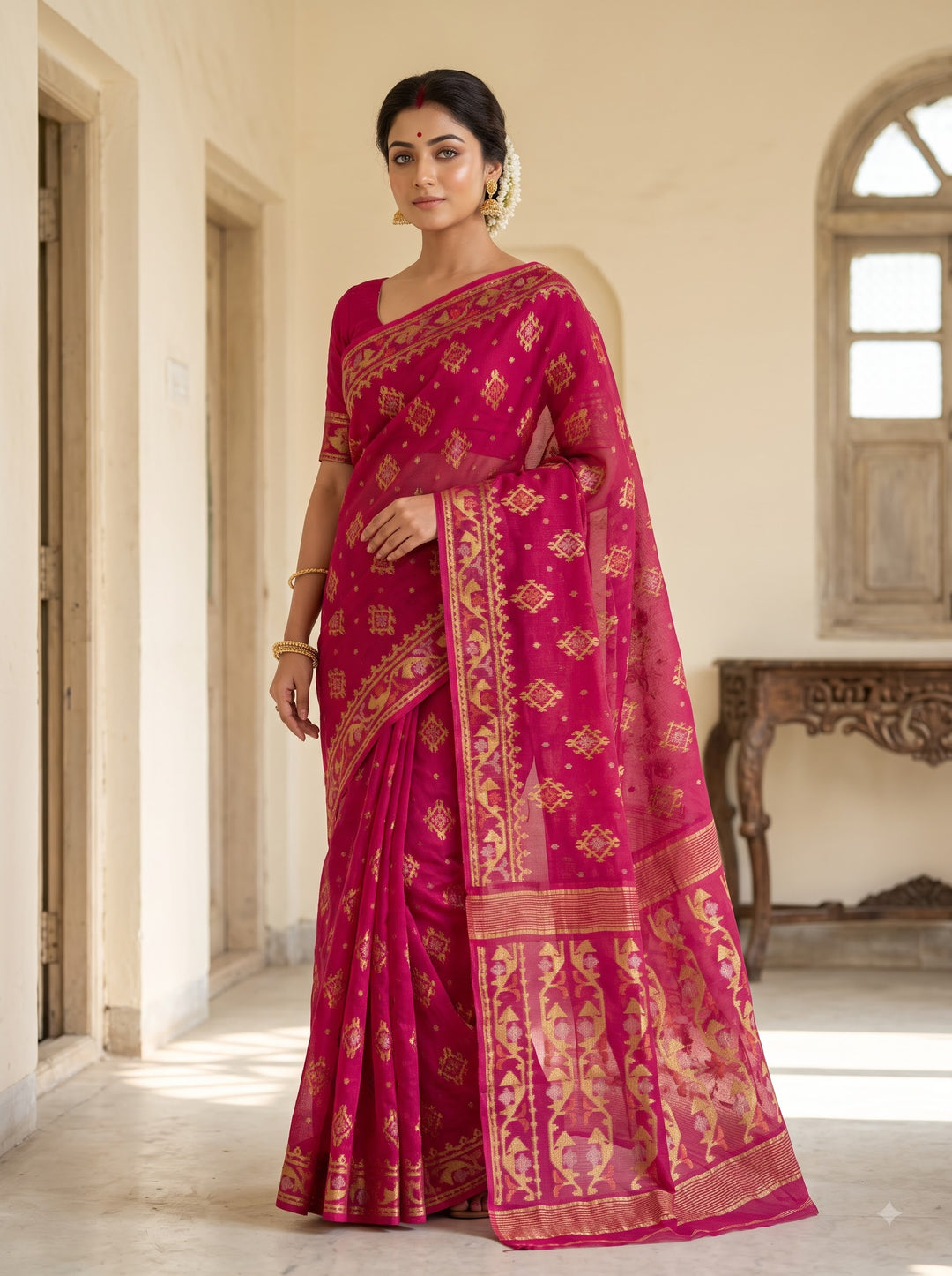 Jochhona Jamdani Saree