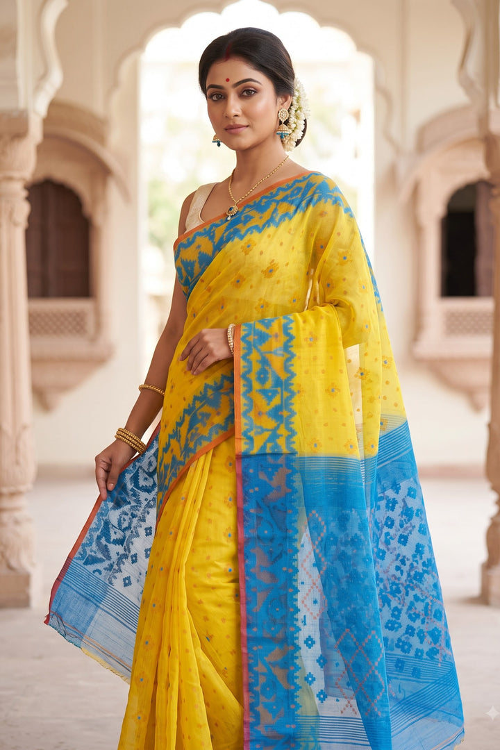 Madhabilata Jamdani Saree