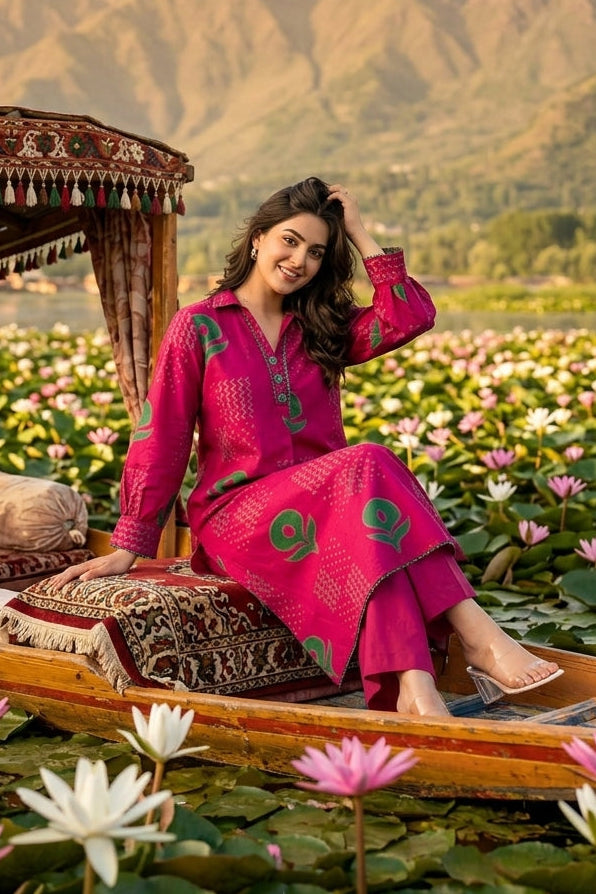 Rushberry Cotton Kurti Set